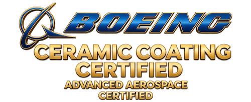 Boeing Ceramic Coating Certified badge.